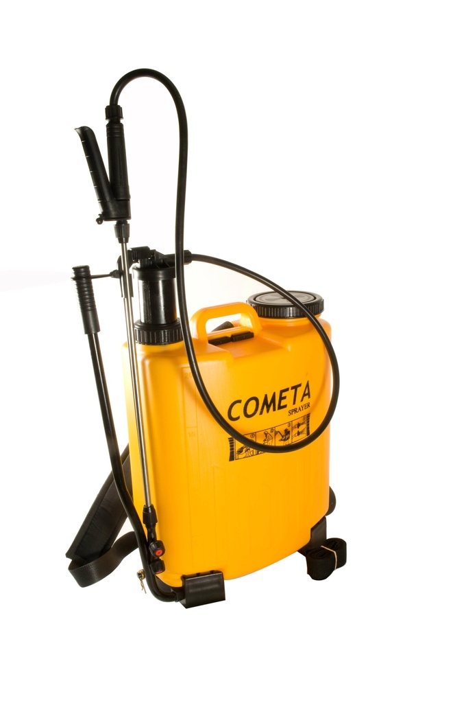 [MA-XFCHXF-CHRE-0133] Pulverizador Cometa 20 Litros - Tanque Amarillo y Respaldar Rojo
