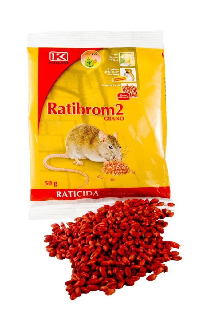 [MA-KOITKO-AHRA-0046] PACK 25 unid Ratibrom 2- Sobre de 50 gr. (10% descuento)