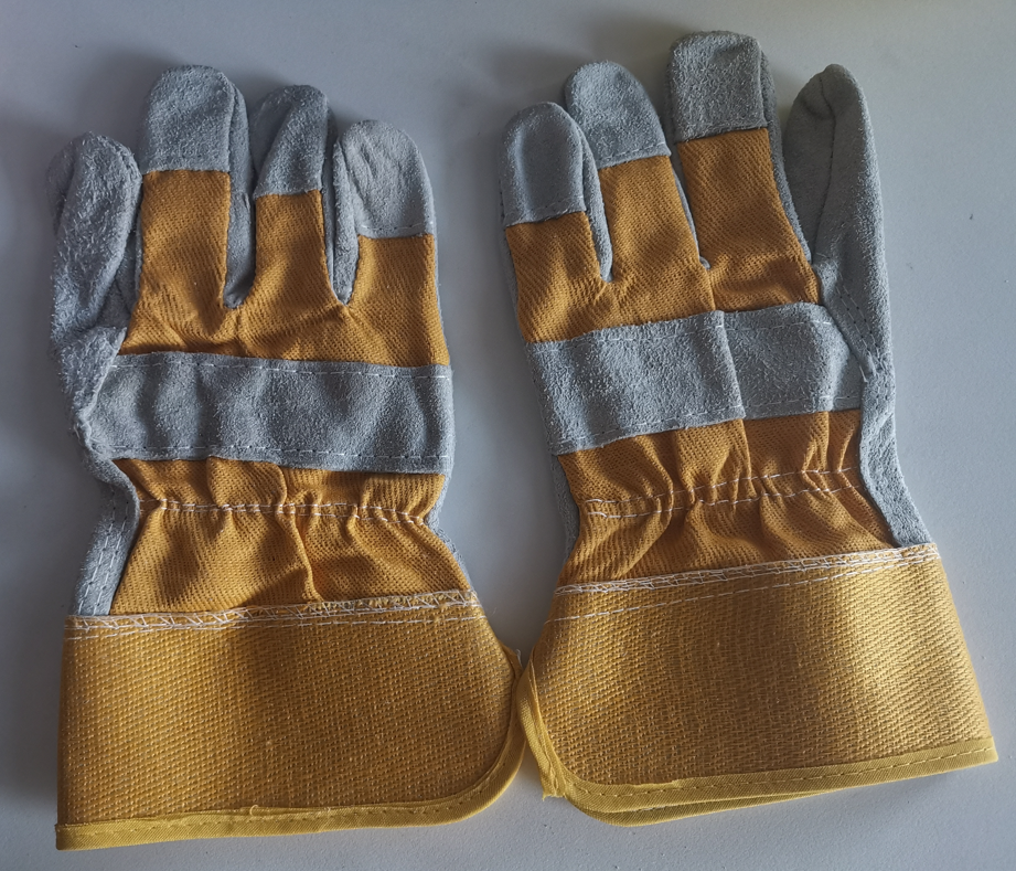 [MA-XFCHXF-CHRE-0362] Guantes COMETA de cuero-amarillo plomo