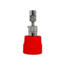 Boquilla de chorro p/insecticida aluminio roja XF-767