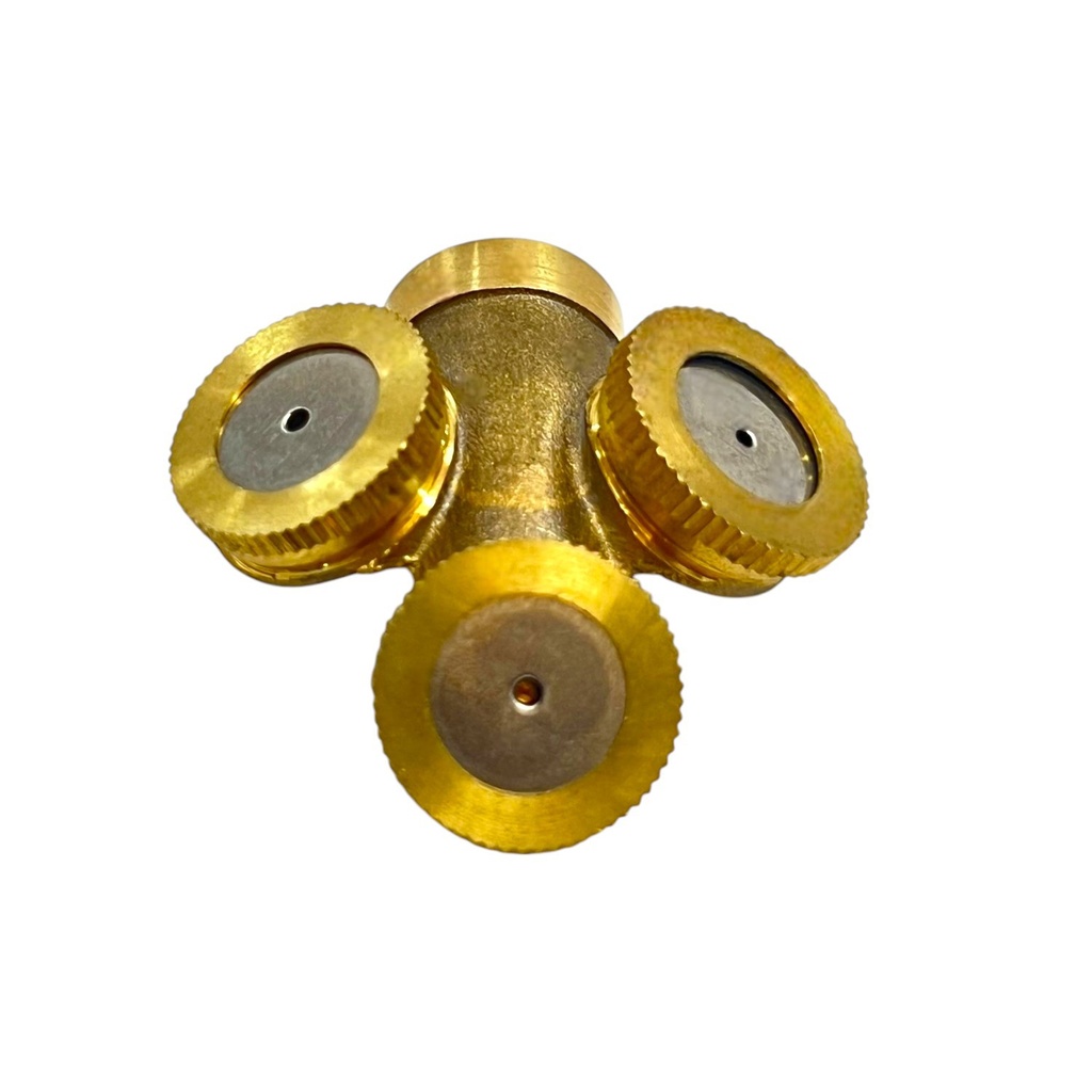 Boquilla p/insecticida triple aluminio XF-767
